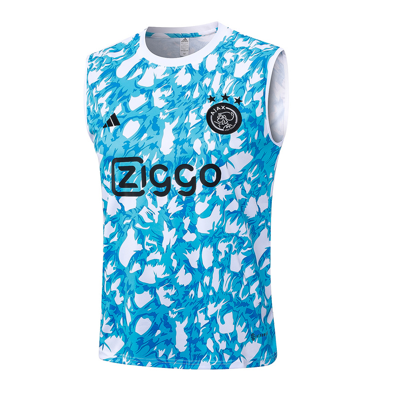 AAA Quality Ajax 23/24 Blue/White Vest Jersey